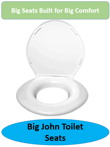 Big John Toilet Seat for Oversized People
